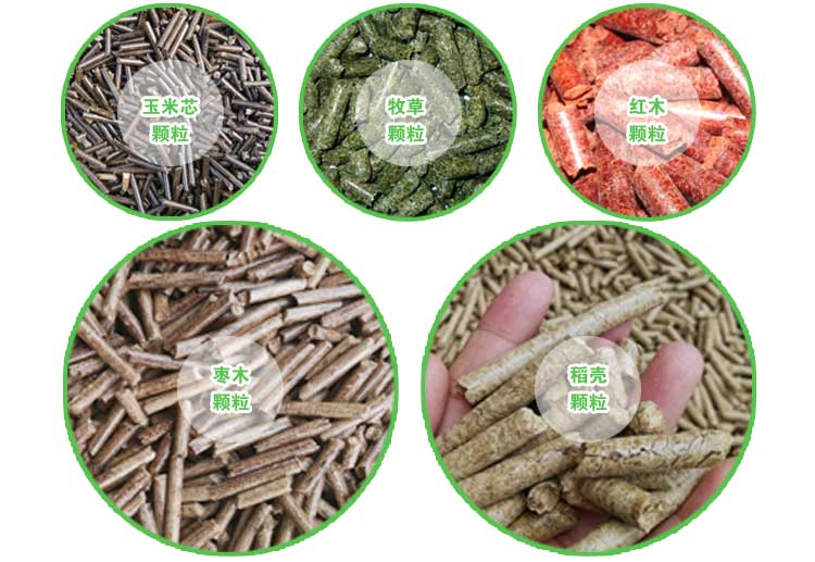 各種生物質(zhì)資源顆粒機圖 各種生物質(zhì)資源顆粒機圖