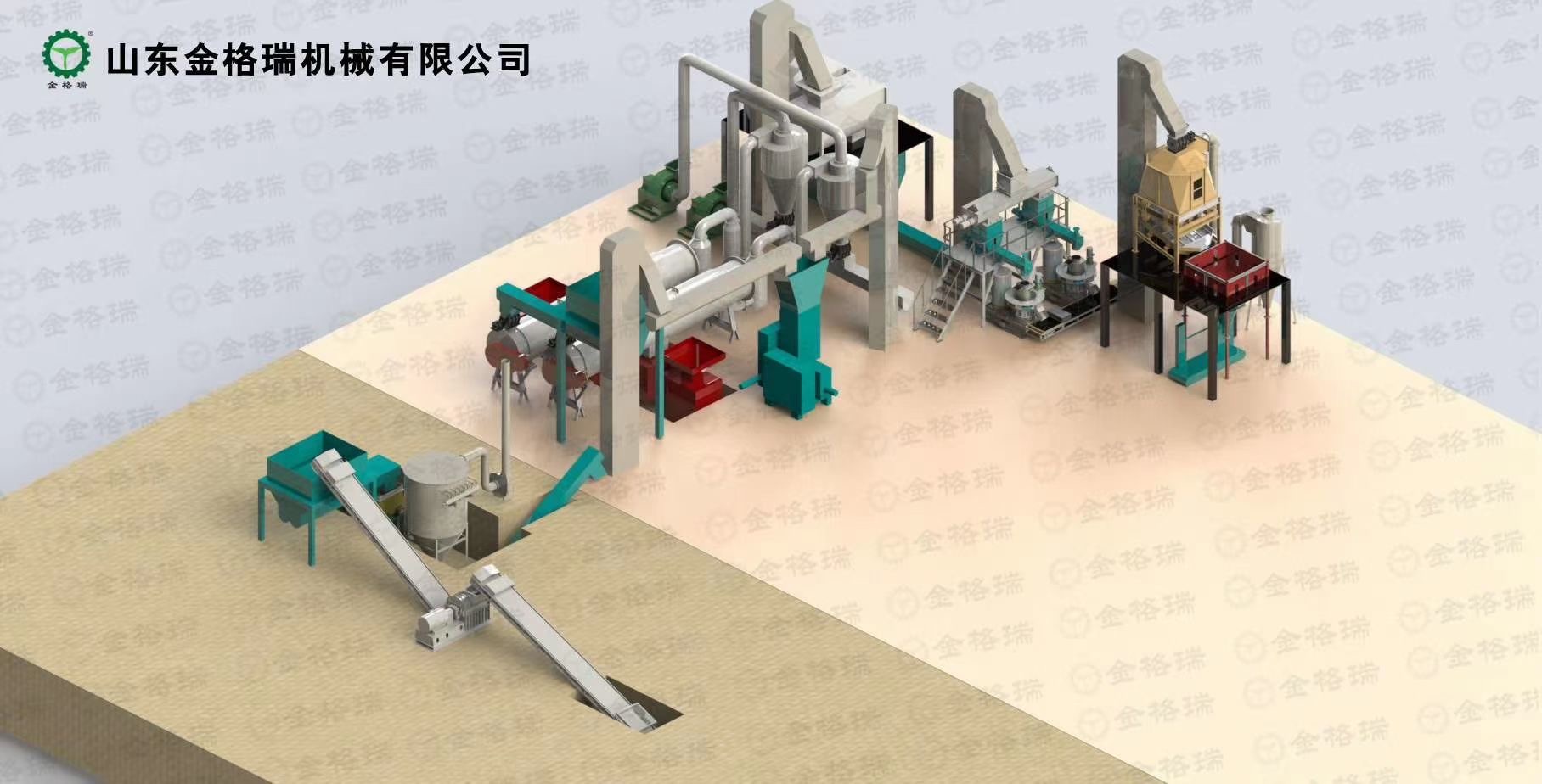 秸稈顆粒機(jī)燃料化生產(chǎn)線.jpg 秸稈顆粒機(jī)燃料化生產(chǎn)線.jpg