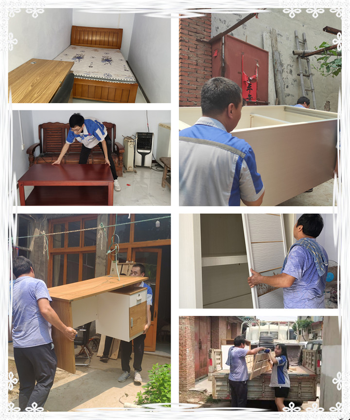 集團(tuán)職工為小全布置房間、整理床鋪，為小全打造了一間溫馨舒適的小屋.jpg