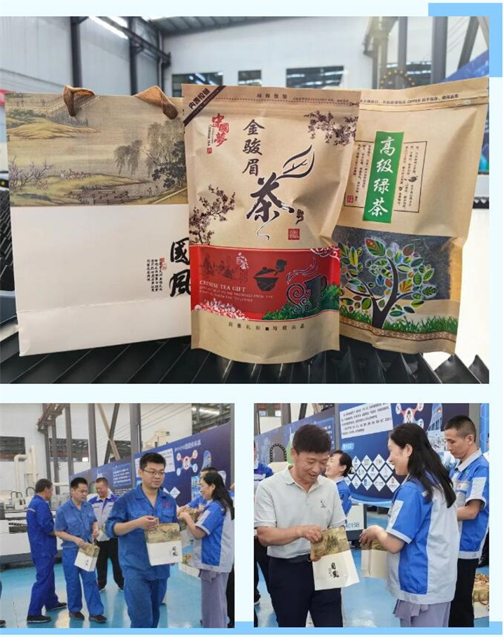 隨著炎炎夏日的來臨，近期氣溫逐步攀升，為切實做好夏季防暑降溫工作，保障員工的身體健康，7月17日下午，山東金格瑞開展“您戰(zhàn)高溫助振興 我送清涼鼓干勁”--夏送清涼主題活動，給所有的員工送上了防暑降溫茶，用愛心給這個炎夏降溫。.jpg